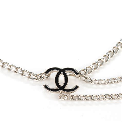 chanel enamel chain belt|authentic Chanel belt.